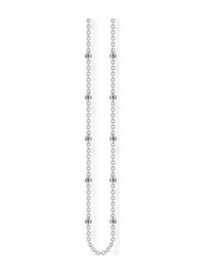 Thomas Sabo Srebrny naszyjnik - dł. 90 cm rozmiar: 90 cm. Szare naszyjniki damskie thomas sabo, srebrne. Za 144.95 zł.
