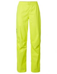 Spodnie damskie Drop Pants II. Żółte spodnie materiałowe damskie Vaude, bez wzorów, z materiału. Za 429.00 zł.