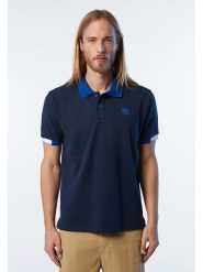 North Sails Koszulka polo w kolorze granatowym rozmiar: XXL. Niebieskie koszulki polo męskie North Sails, xxl, bez wzorów, bez ramiączek. Za 165.99 zł.