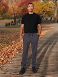 Spodnie dresowe - szary. Szare spodnie sportowe męskie Sinsay, z dresówki. Za 19.99 zł.