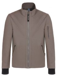 Elkline Kurtka przeciwdeszczowa w kolorze brązowym rozmiar: 3XL. Brązowe kurtki outdoor męskie elkline, m, bez wzorów, bez kaptura. Za 241.56 zł.
