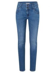 Timezone Dżinsy "Enya" - Skinny fit - w kolorze niebieskim rozmiar: W32/L32. Niebieskie jeansy damskie Timezone. Za 114.98 zł.