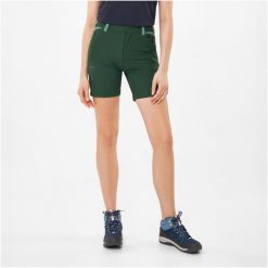 Spodenki damskie VIKING Sequoia Bamboo. Zielone szorty damskie VIKING, bez wzorów. Za 269.90 zł.