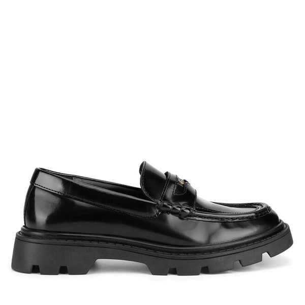 Mokasyny GINO ROSSI. Czarne mokasyny damskie Gino Rossi. Za 229.99 zł.