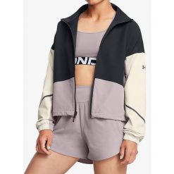 Kurtka wiatrówka damska Under Armour UA Unstoppable Jacket. Czarne kurtki damskie Under Armour, xs, bez wzorów, bez kaptura. Za 382.99 zł.