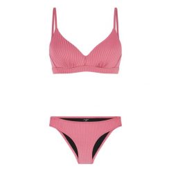 Strój kąpielowy dwuczęściowy damski Protest Rocks Bcup. Czerwone bikini damskie Protest, bez wzorów. Za 255.00 zł.