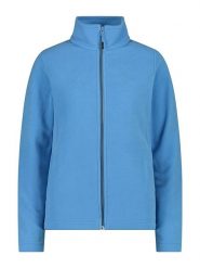 CMP Kurtka polarowa w kolorze błękitnym rozmiar: 36. Niebieskie kurtki damskie CMP, bez wzorów, z materiału, bez kaptura. Za 104.89 zł.