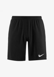 Spodenki Piłkarskie Męskie Nike Dry Park III. Czarne szorty męskie Nike, z materiału, bez kołnierzyka. Za 69.99 zł.