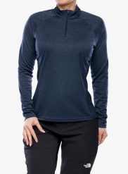 Bluza termoaktywna damska Montane Dart Zip Neck. Niebieskie bluzy bez kaptura damskie Montane, xl, z materiału. Za 158.29 zł.