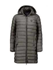 Canadian Peak Płaszcz pikowany "Akitaleak" w kolorze khaki rozmiar: L. Brązowe płaszcze damskie Canadian Peak, l, bez wzorów. Za 196.24 zł.