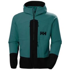 Płaszcz przeciwdeszczowy Helly Hansen Odin Bc Softshell. Zielone kurtki softshell damskie Helly Hansen, na lato, l, bez wzorów, z elastanu. Za 1,356.00 zł.