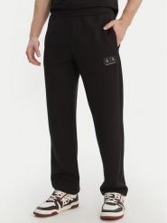 Armani Exchange Spodnie dresowe XM001774 AF19936 UC001 Czarny Regular Fit. Czarne spodnie dresowe męskie Armani Exchange, bez wzorów, z dresówki. Za 639.99 zł.