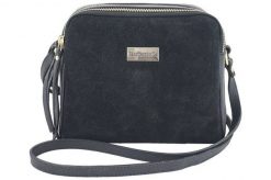 Listonoszka skórzana BARBERINI'S 710-1 czarna. Czarne shopper bag damskie Barberinis, bez wzorów, ze skóry, na ramię, bez dodatków. Za 219.99 zł.