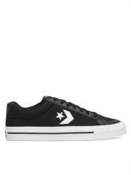Converse Trampki Sport Casual A10547C Czarny. Czarne trampki i tenisówki męskie Converse, bez wzorów, z materiału, bez zapięcia. Za 249.99 zł.