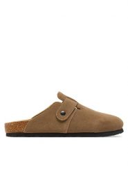ONLY Shoes Klapki Onlriver 15331396 Szary. Szare klapki damskie ONLY Shoes, bez wzorów, z materiału, bez obcasa. Za 159.99 zł.