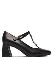 KARL LAGERFELD Półbuty Beata KL31406 Czarny. Czarne półbuty damskie Karl Lagerfeld, bez wzorów, ze skóry, bez obcasa, na obcasie. Za 859.99 zł.