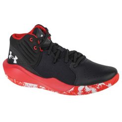 Buty koszykarskie męskie Under Armour Jet 21. Czarne buty sportowe na co dzień męskie Under Armour, z gumy, bez zapięcia, trekkingowe. Za 165.00 zł.