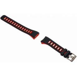 Pasek do Garett Fit 23 GPS Czarno-Czerwony - Garett. Czarne paski męskie GARETT, bez wzorów. Za 49.00 zł.