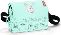 Torba dziecięca Everydaybag Cats and Dogs miętowy. Zielone torebki dziecięce Reisenthel. Za 89.00 zł.