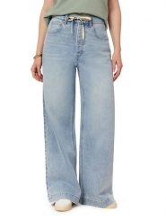 Scotch & Soda Dżinsy - Comfort fit - w kolorze błękitnym rozmiar: S. Niebieskie jeansy damskie Scotch & Soda, z podwyższonym stanem. Za 252.99 zł.