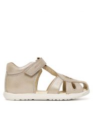 Geox Sandały B Sandal Macchia Gir B654WA 0MAEW C0262 Beżowy. Brązowe sandały dziewczęce Geox, ze skóry, bez zapięcia. Za 289.99 zł.