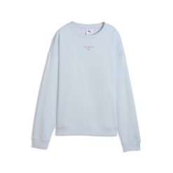 Damska gruba bluza z okrągłym dekoltem PUMA × HYROX PUMA. Szare bluzy bez kaptura damskie Puma, l, z bawełny. Za 299.00 zł.