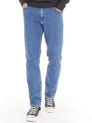 Wrangler Dżinsy - Slim fit - w kolorze niebieskim rozmiar: W30/L32. Niebieskie jeansy męskie Wrangler. Za 217.99 zł.