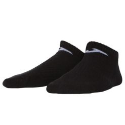 Skarpetki sportowe dla dorosłych Invisible Sock. Czarne skarpetki damskie Joma, bez wzorów, z bawełny. Za 9.99 zł.
