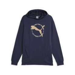 Bluza sportowa z kapturem męska Puma BETTER SPORTSWEAR TR 67606406. Niebieskie bluzy sportowe męskie Puma, m, z bawełny. Za 195.67 zł.