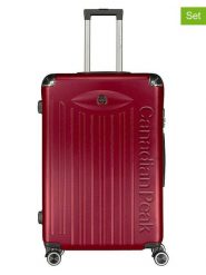 Canadian Peak Walizka "Softlesseak" w kolorze bordowym - 34 x 53 x 21 cm rozmiar: onesize. Czerwone walizki Canadian Peak, bez wzorów, z materiału. Za 187.07 zł.