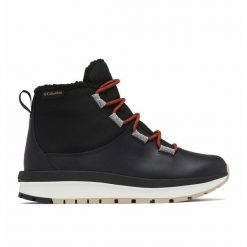 Buty trekkingowe zimowe ocieplane damskie Columbia Autumn Moritza Shorty. Czarne obuwie do biegania damskie Columbia, na zimę. Za 599.00 zł.