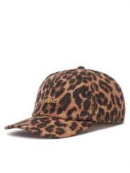 Guess Czapka z daszkiem AW5641 WOL01 Brązowy. Brązowe czapki z daszkiem damskie Guess, z aplikacjami, z wełny. Za 194.99 zł.