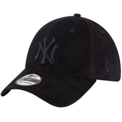 Czapka z daszkiem męska Cord 39THIRTY New York Yankees Cap. Czarne czapki męskie New Era, bez wzorów, z bawełny, sportowe. Za 139.99 zł.