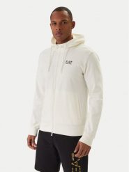 EA7 Emporio Armani Bluza 8NPM33 PJVRZ Écru Regular Fit. Bluzy bez kaptura męskie EA7 Emporio Armani, m, z bawełny. Za 479.99 zł.