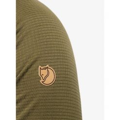 Bluza polarowa męska Fjallraven Abisko Lite Fleece Half Zip. Zielone bluzy bez kaptura męskie Fjällräven, m, z polaru. Za 445.99 zł.
