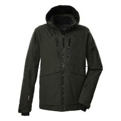 Kurtka narciarska Killtec KSW 55. Brązowe kurtki męskie KILLTEC, m, bez wzorów, bez kaptura, narciarskie. Za 903.00 zł.