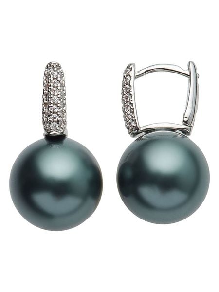 U.S. Polo Assn. Kolczyki z kryształami i perłami rozmiar: onesize. Szare kolczyki damskie U.S. Polo Assn., z kryształem, szklane. Za 86.99 zł.