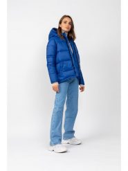 Northwood Kurtka zimowa "Lolly" w kolorze niebieskim rozmiar: L. Niebieskie kurtki damskie Northwood, na zimę, l, bez wzorów, z puchu, bez kaptura. Za 187.96 zł.