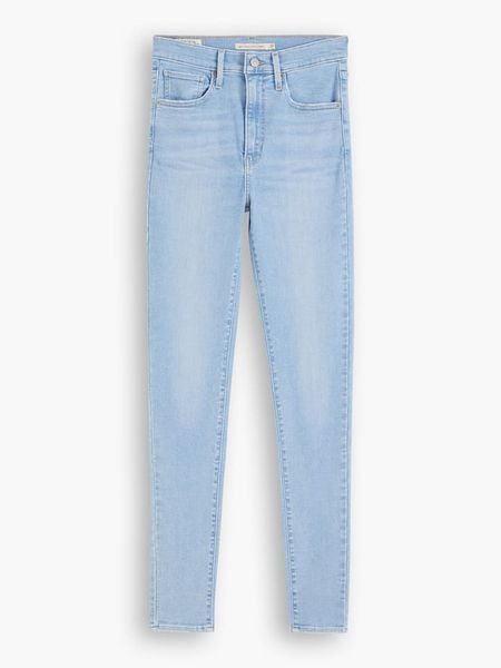 Levi´s Dżinsy - Skinny fit - w kolorze błękitnym rozmiar: W25/L30. Niebieskie jeansy damskie z podwyższonym stanem. Za 132.36 zł.