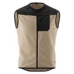 Kurtka bez rękawów Gonso Adventure. Brązowe kurtki damskie Gonso, xs, bez wzorów, z materiału, bez kaptura. Za 411.00 zł.