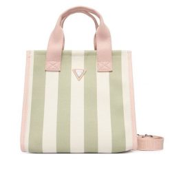 Torebka Guess. Zielone torebki klasyczne damskie Guess, z aplikacjami, bez dodatków. Za 269.99 zł.