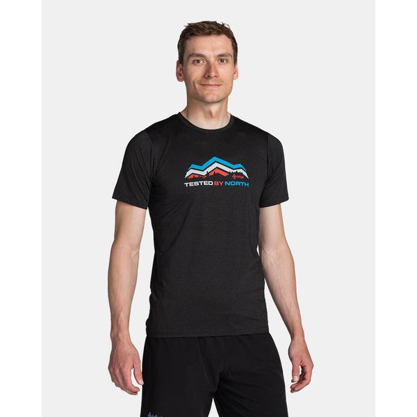 T-shirt tecnica da uomo Kilpi GIANO-M. Szare t-shirty męskie Kilpi, m, bez wzorów, bez kołnierzyka. Za 70.90 zł.