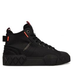 Trampki Palladium. Czarne trampki i tenisówki męskie Palladium, bez wzorów, bez zapięcia. Za 399.99 zł.