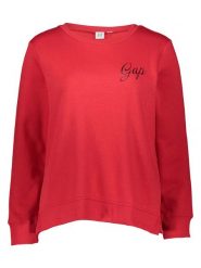 GAP Bluza w kolorze czerwonym rozmiar: S. Czerwone bluzy bez kaptura damskie GAP, s. Za 69.91 zł.