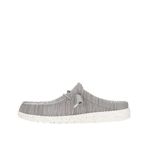 HeyDude Męskie Mokasyny Wally Slip Stretch Sox. Szare mokasyny męskie Hey dude, z materiału. Za 239.00 zł.