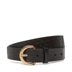 Pasek Damski Calvin Klein. Czarne paski damskie CALVIN KLEIN, bez wzorów. Za 139.99 zł.