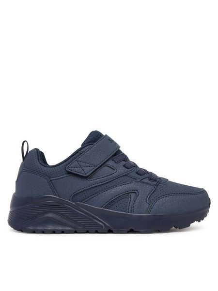 Skechers Sneakersy Uno Lite 403640L NVY Granatowy. Niebieskie buty sportowe chłopięce Skechers, ze skóry, bez zapięcia. Za 139.99 zł.
