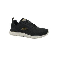 Buty sportowe Sneakersy męskie, Track - Leshur. Czarne buty sportowe na co dzień męskie Skechers, bez zapięcia. Za 269.99 zł.