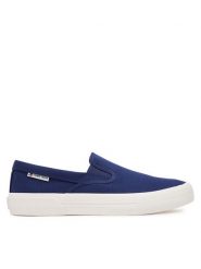 Tommy Jeans Tenisówki Slip On Canvas Color EM0EM01544 Granatowy. Niebieskie trampki i tenisówki męskie Tommy Jeans, bez wzorów, z jeansu, bez zapięcia. Za 189.99 zł.