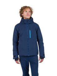 Kurtka Narciarska Rossignol męska Blackside JKT granatowa. Niebieskie kurtki męskie Rossignol, l, bez wzorów, z materiału, bez kaptura, narciarskie, primaloft. Za 1,930.70 zł.